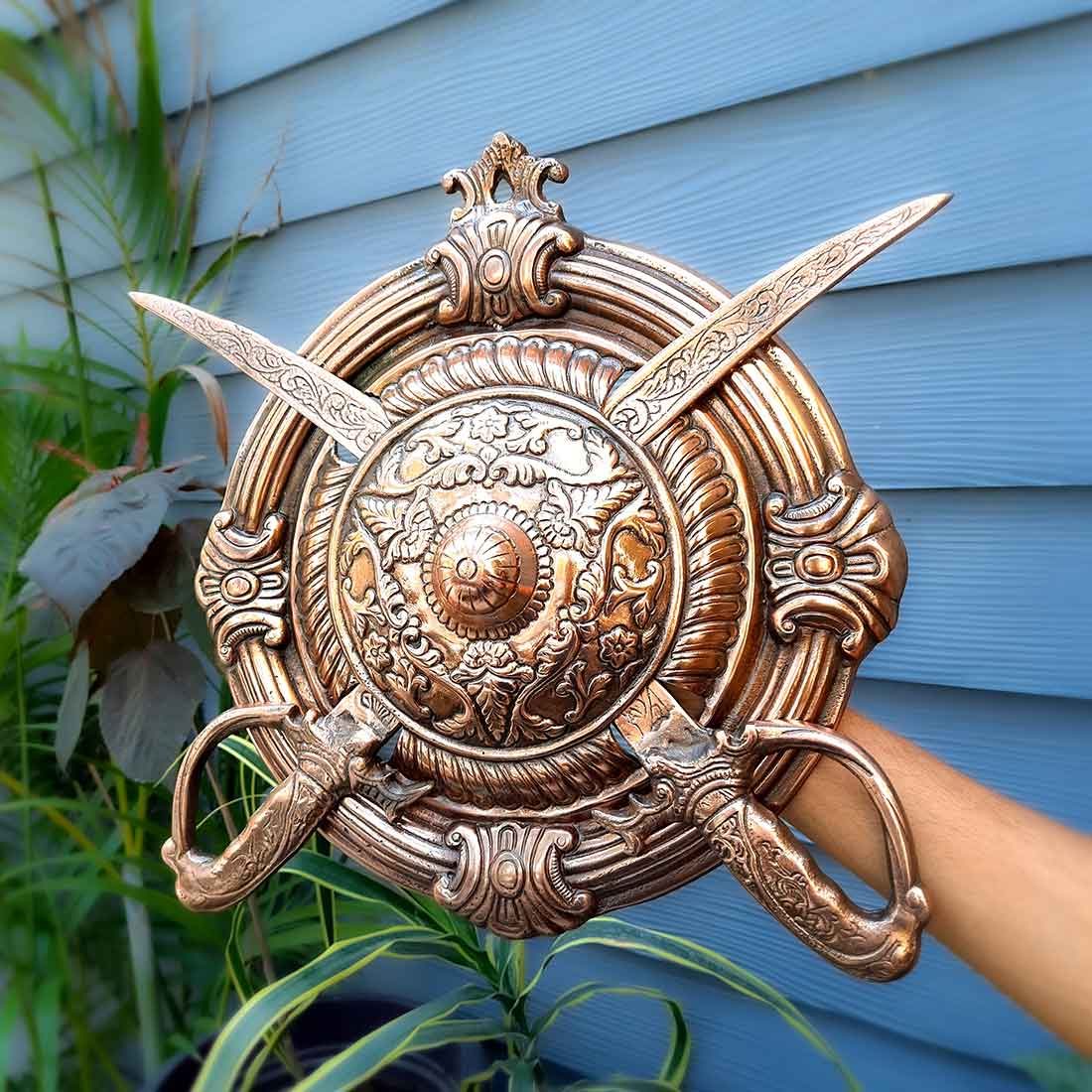 Royal Dhal Talwar Set 13 Inch - Apkamart #style_pack of 1