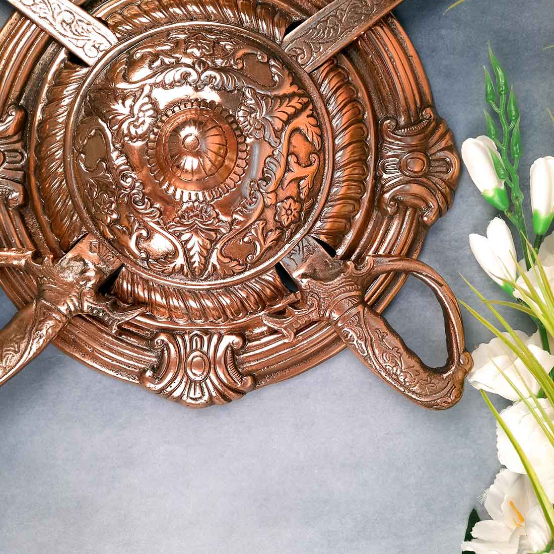 Royal Dhal Talwar Set 13 Inch - Apkamart #style_pack of 1