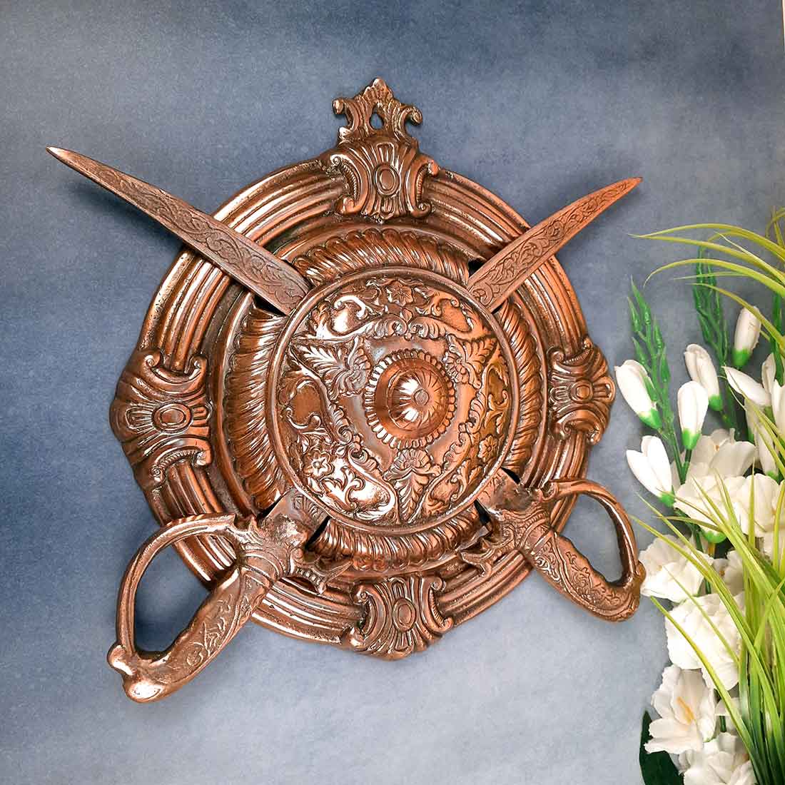 Royal Dhal Talwar Set 13 Inch - Apkamart #style_pack of 1