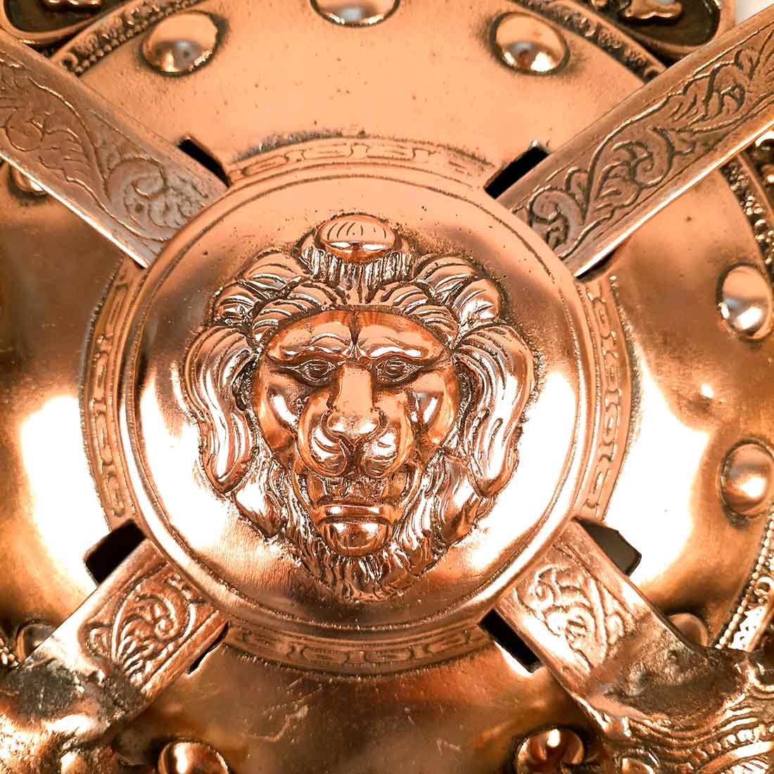 Lion Head Dhal Talwar Set 13 Inch - Apkamart #style_Pack of 1