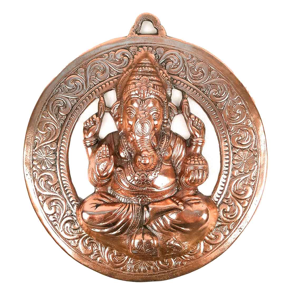 Ganesh Wall Hanging | Ganesha in Blessing Pose - For Home, Wall Decor & Gifts - 14 Inch - Apkamart