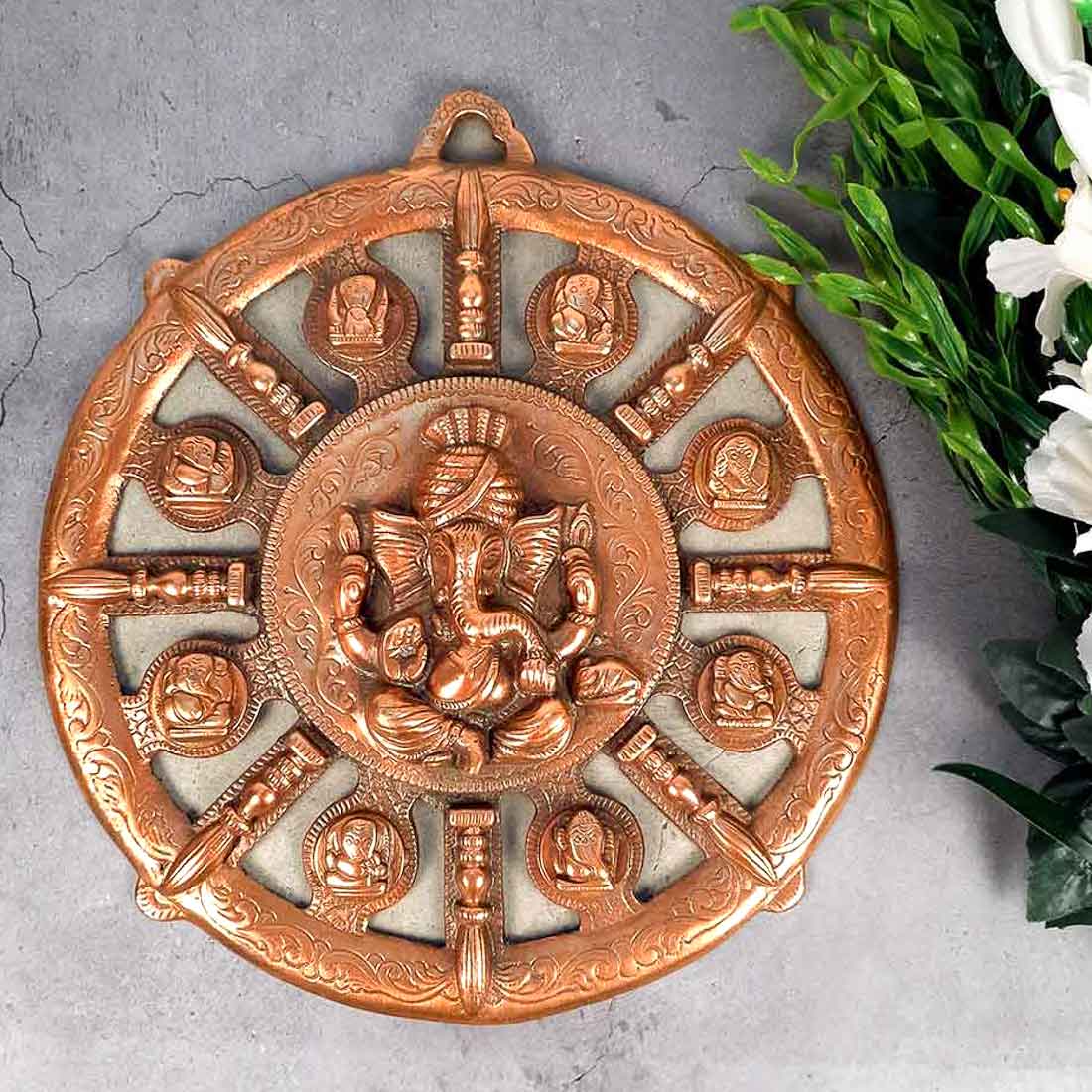 Wall Decor for Living Room | Ganesh Wall Art -15 Inch - ApkaMart