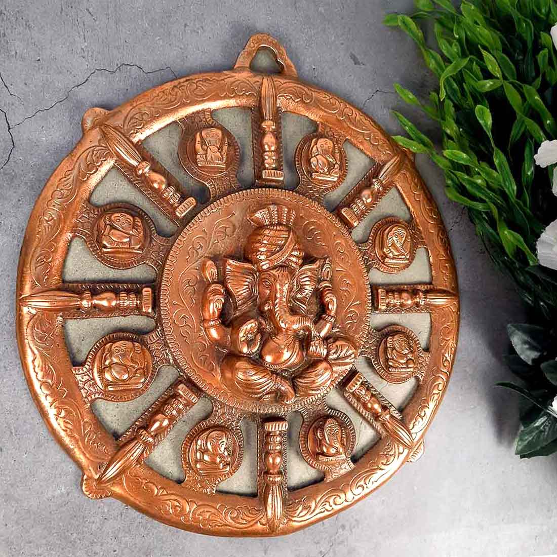 Wall Decor for Living Room | Ganesh Wall Art -15 Inch - ApkaMart