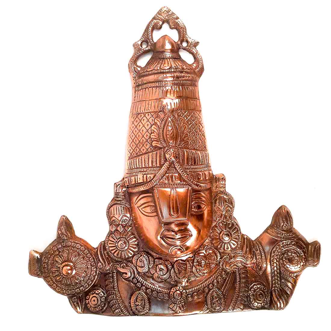 Tirupati Balaji | Venkateswara Swami Wall Showpiece - 17 Inch - ApkaMart