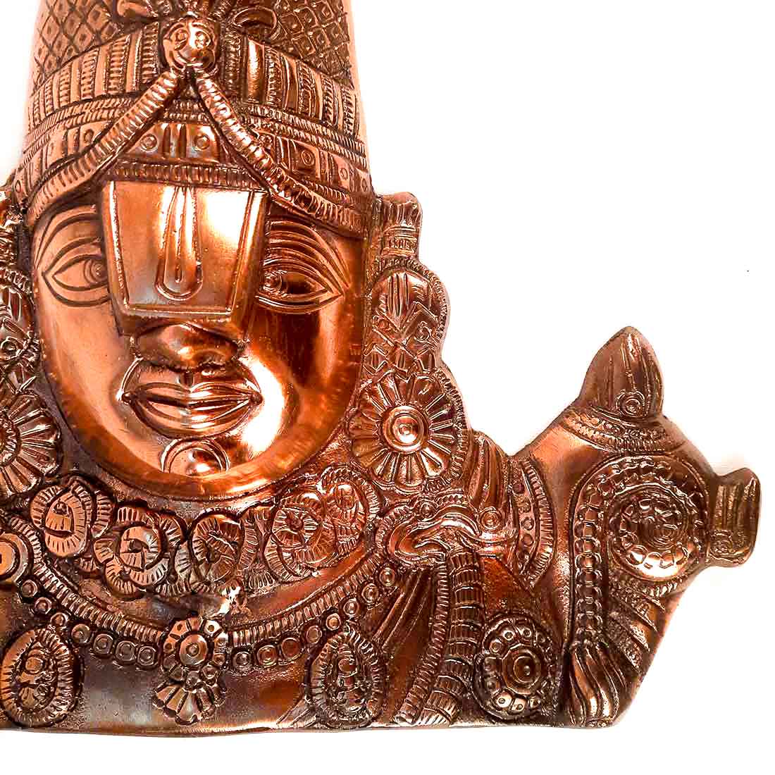 Tirupati Balaji | Venkateswara Swami Wall Showpiece - 17 Inch - ApkaMart