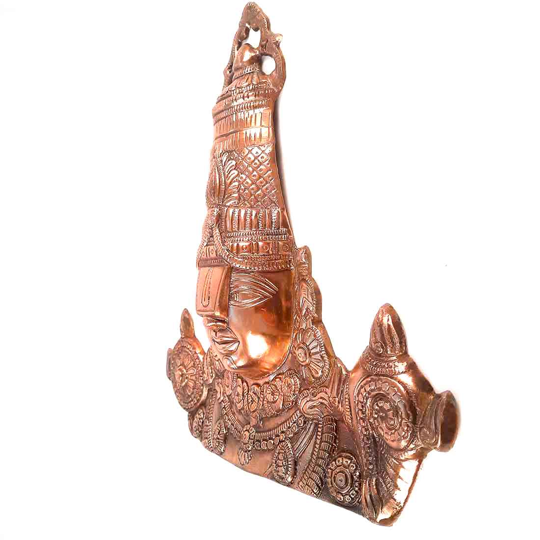 Tirupati Balaji | Venkateswara Swami Wall Showpiece - 17 Inch - ApkaMart