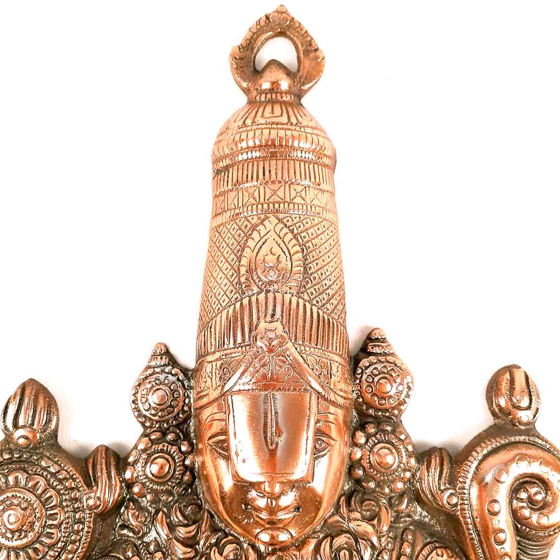 Lord Balaji Wall Hanging Idol | Shri Venkateswara Swami Wall Statue | Tirupati Balaji Wall Hanging Murti - for Home, Living Room, Office, Puja & Gift - 15 Inch
