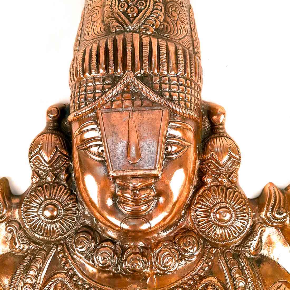 Tirupati Balaji Wall Hanging - For Pooja, Temple & Home Decor - 24 inch - ApkaMart