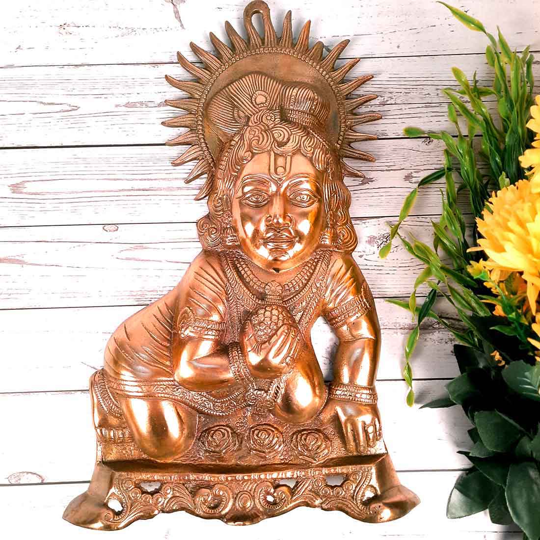 Janmashtami Decoration | Bal Krishna Wall Hanging - 18 Inch - ApkaMart