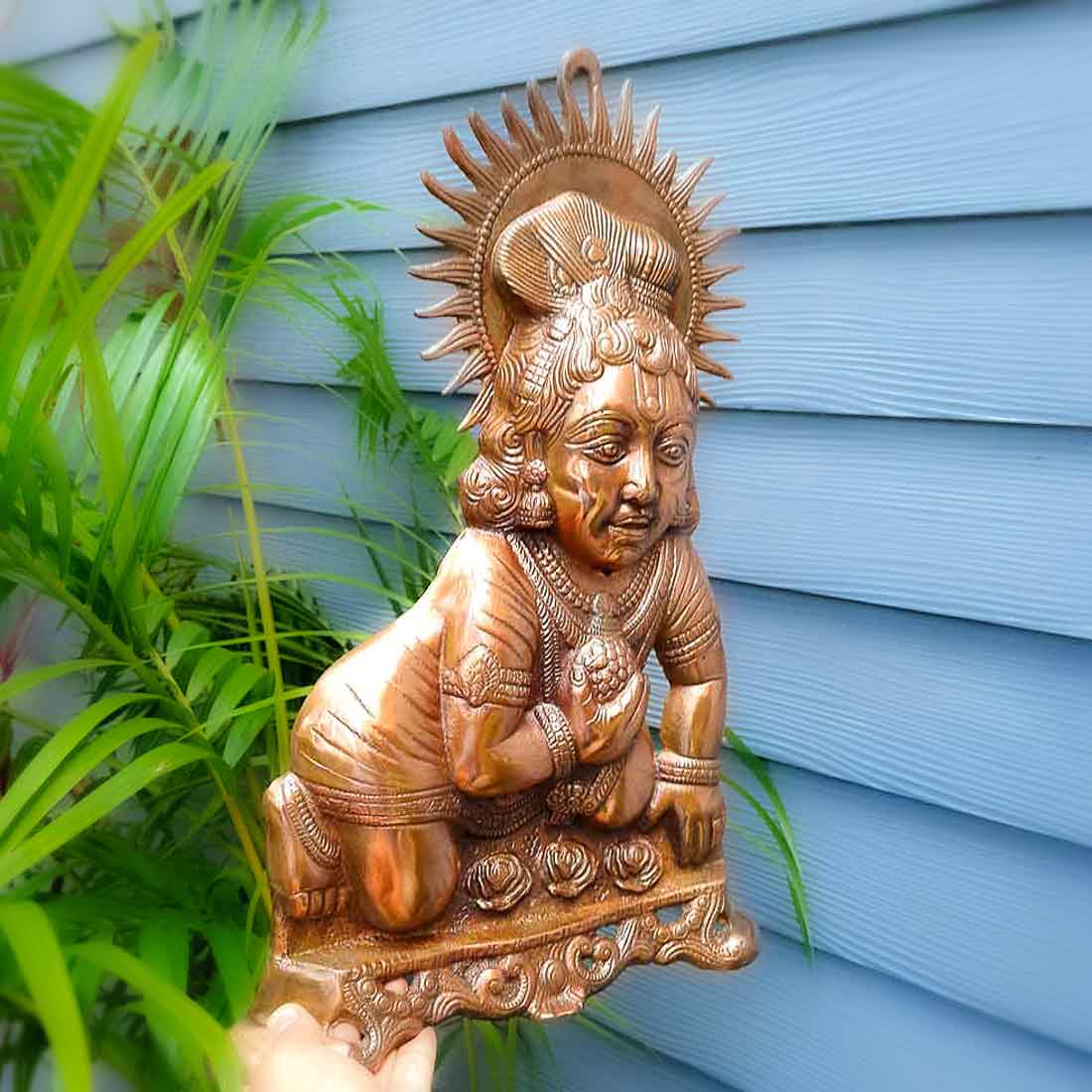 Janmashtami Decoration | Bal Krishna Wall Hanging - 18 Inch - ApkaMart