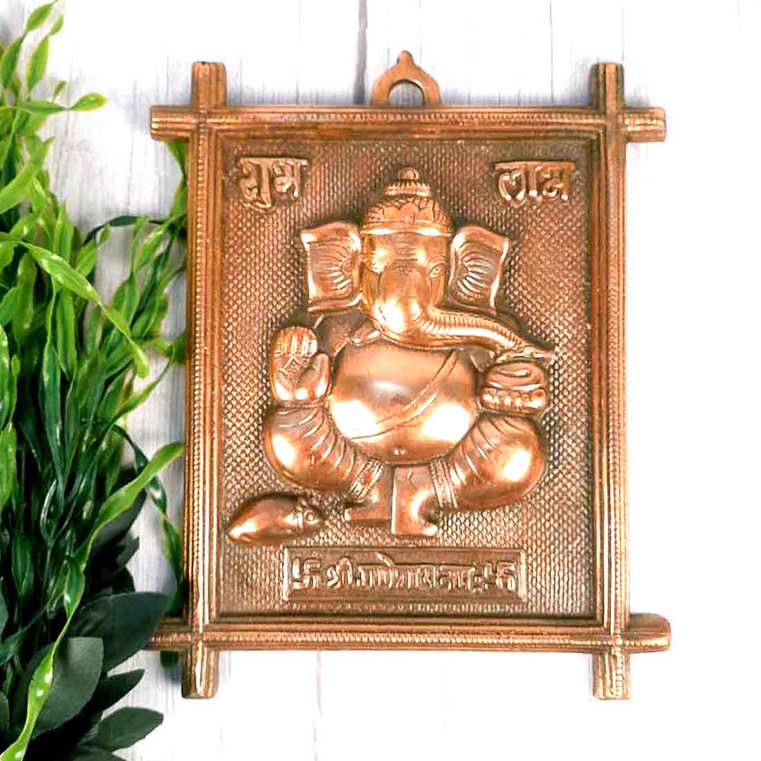 Ganesh Idol Home Entrance | Ganeshji Wall Hanging -12 Inch - ApkaMart