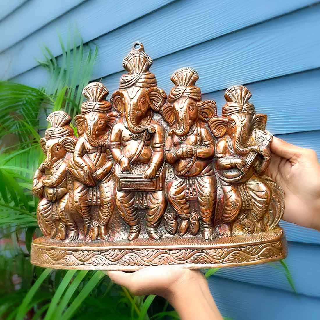 Ganesh Wall Art | Wall Decor for Living Room - 13 Inch - ApkaMart