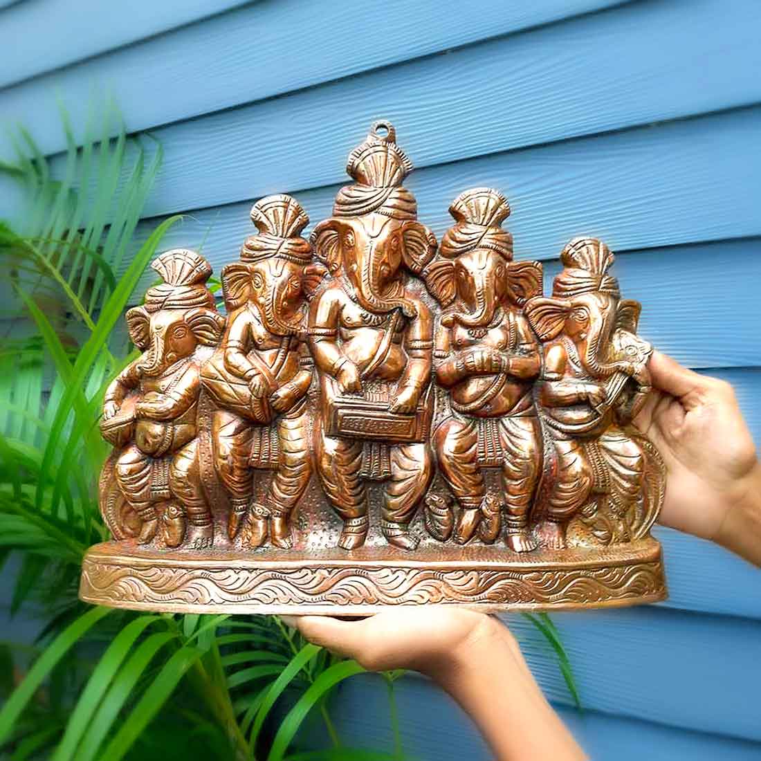 Ganesh Wall Art | Wall Decor for Living Room - 13 Inch - ApkaMart