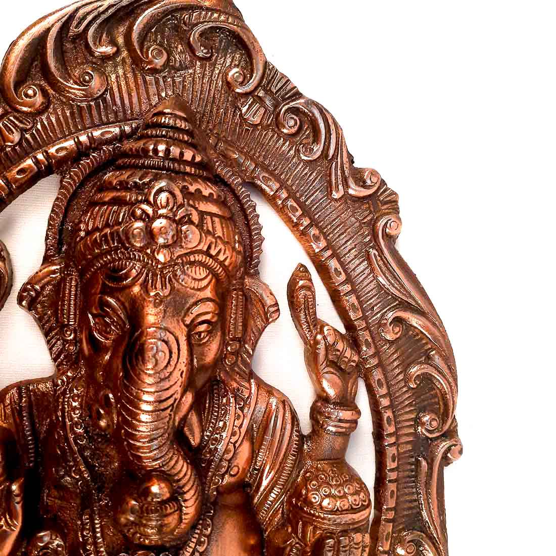 Ganesh Wall Art For Pooja, Temple & Home Decor - 16 Inch - ApkaMart