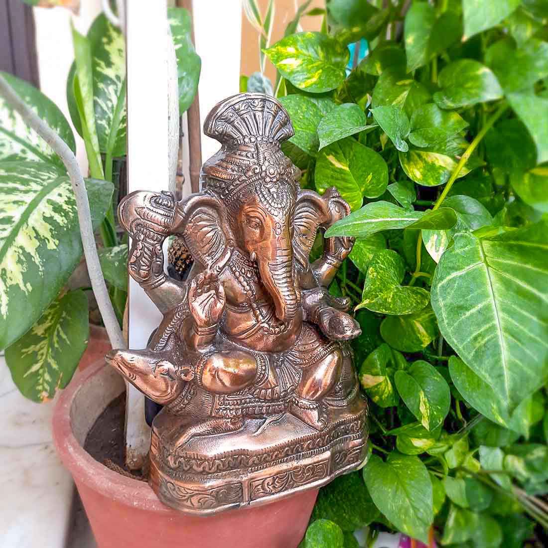 Lord Ganesh Statue 12 Inch - ApkaMart