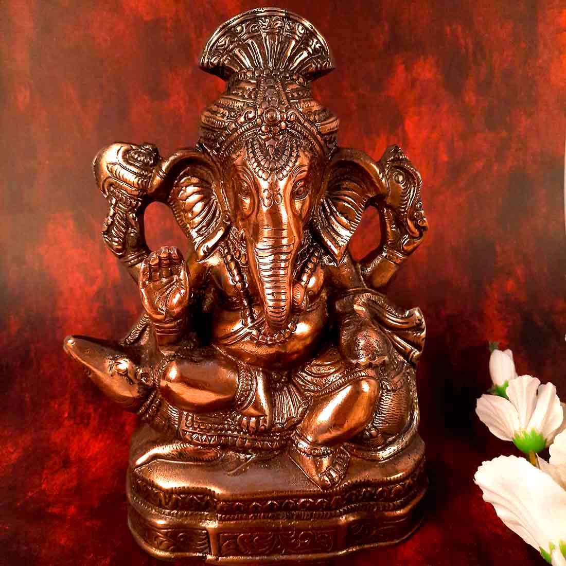 Lord Ganesh Statue 12 Inch - ApkaMart