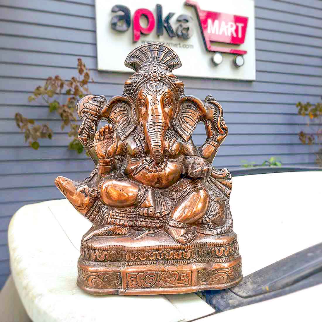 Lord Ganesh Statue 12 Inch - ApkaMart