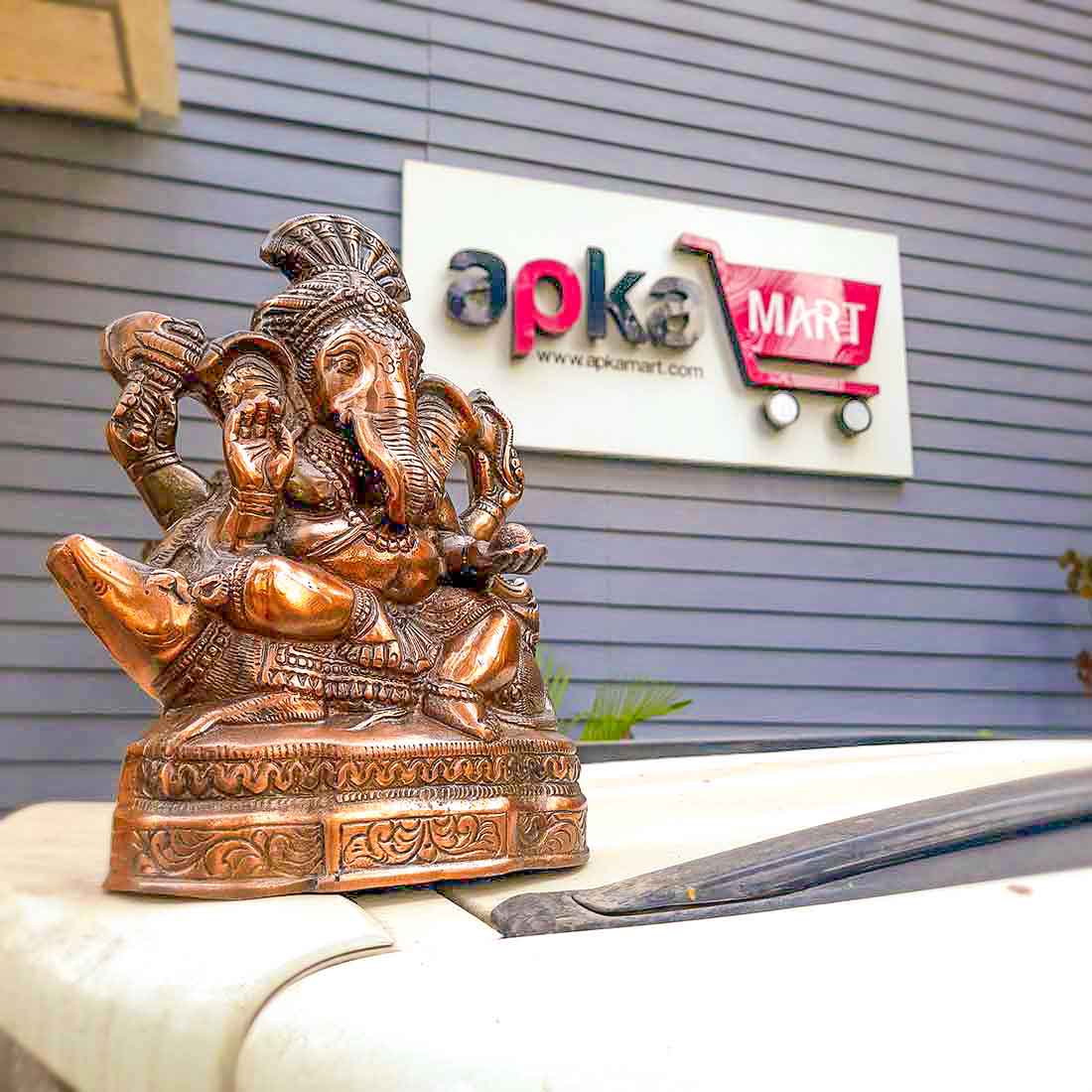 Lord Ganesh Statue 12 Inch - ApkaMart