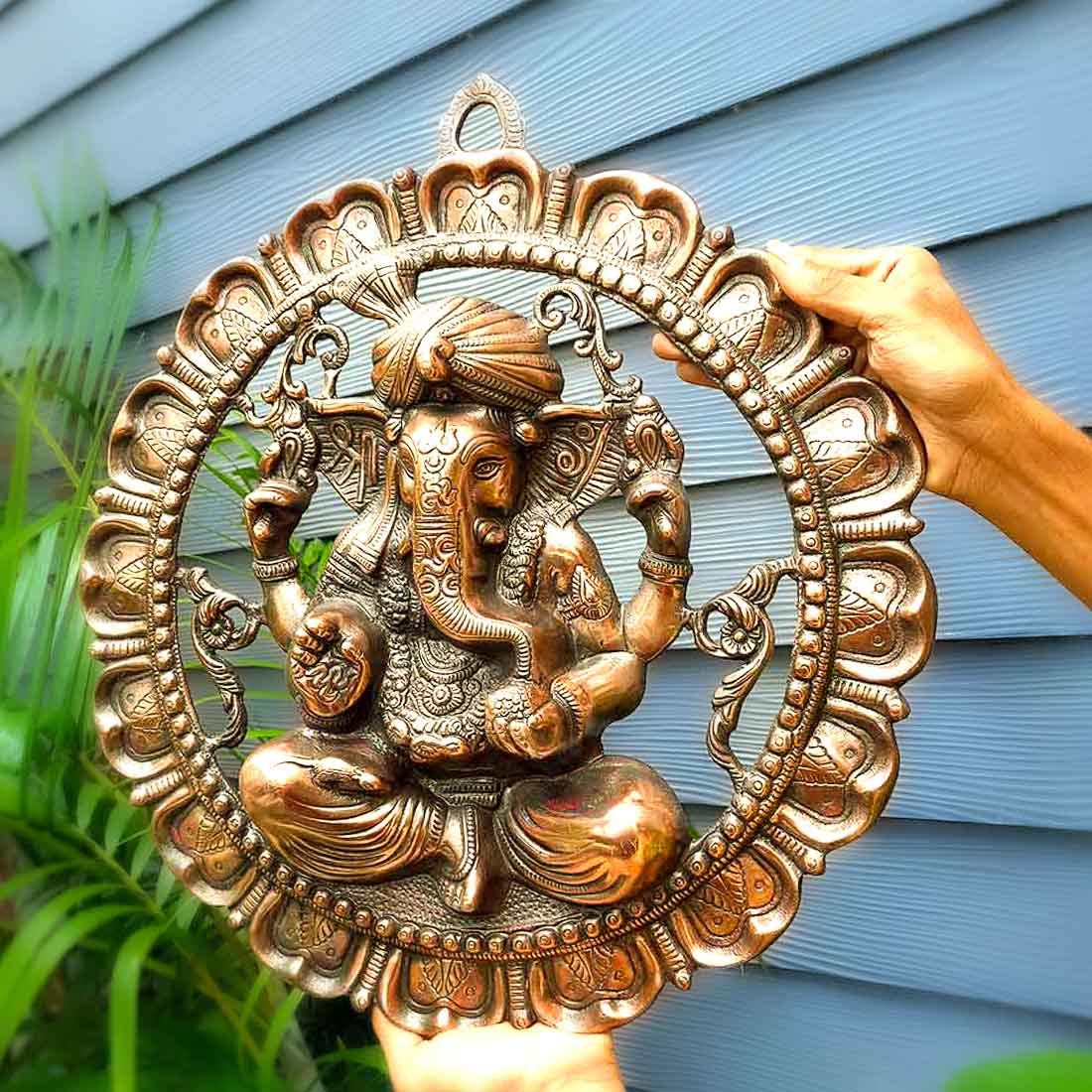 Ganesh Wall hanging -  For for Living Room & Gifts - 18 Inch - ApkaMart