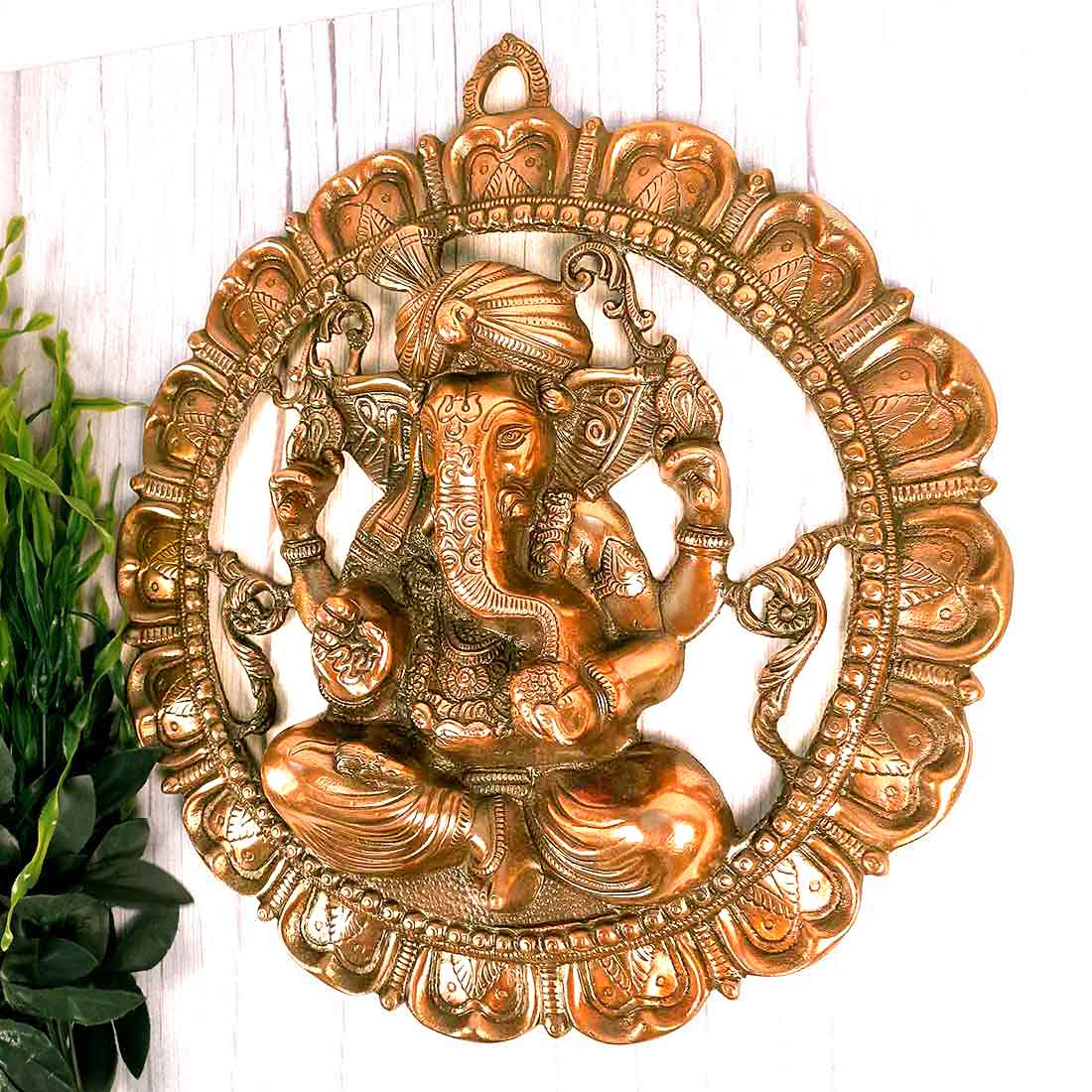 Ganesh Wall hanging -  For for Living Room & Gifts - 18 Inch - ApkaMart