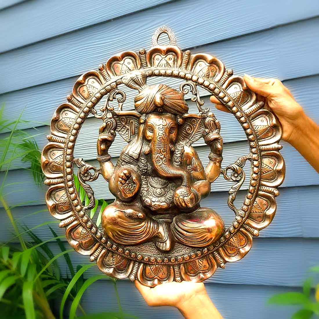 Ganesh Wall hanging -  For for Living Room & Gifts - 18 Inch - ApkaMart