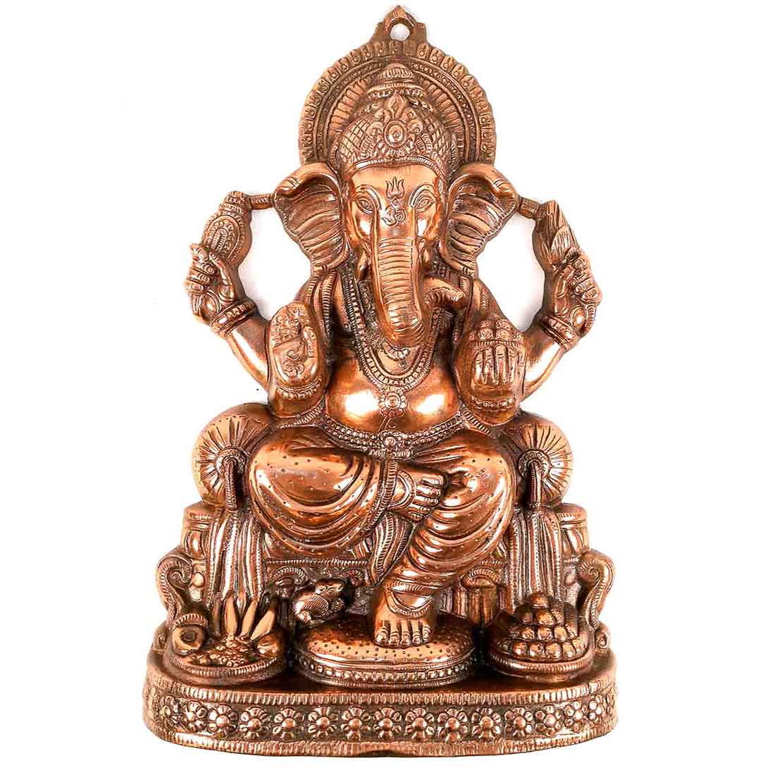 Ganesh Wall Hanging Idol Big | Lord Ganesha Statue Wall Art - For Puja, Home & Main Gate |Religoius & Spiritual Decor for Living Room - 22 Inch