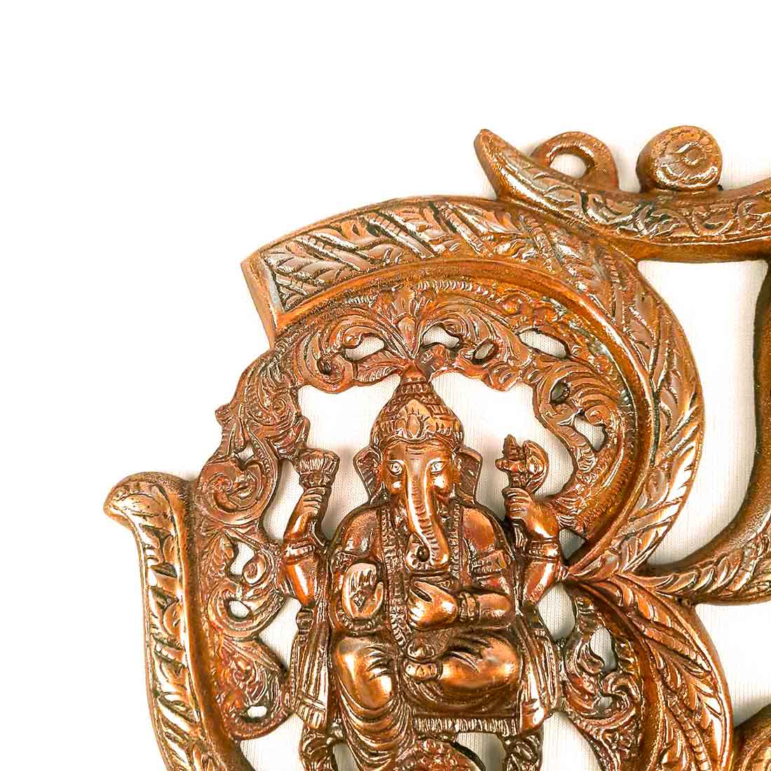 Om Ganesha Wall Hanging - For House Warming Gifts & Entryway Wall Decor - 8 Inch - ApkaMart