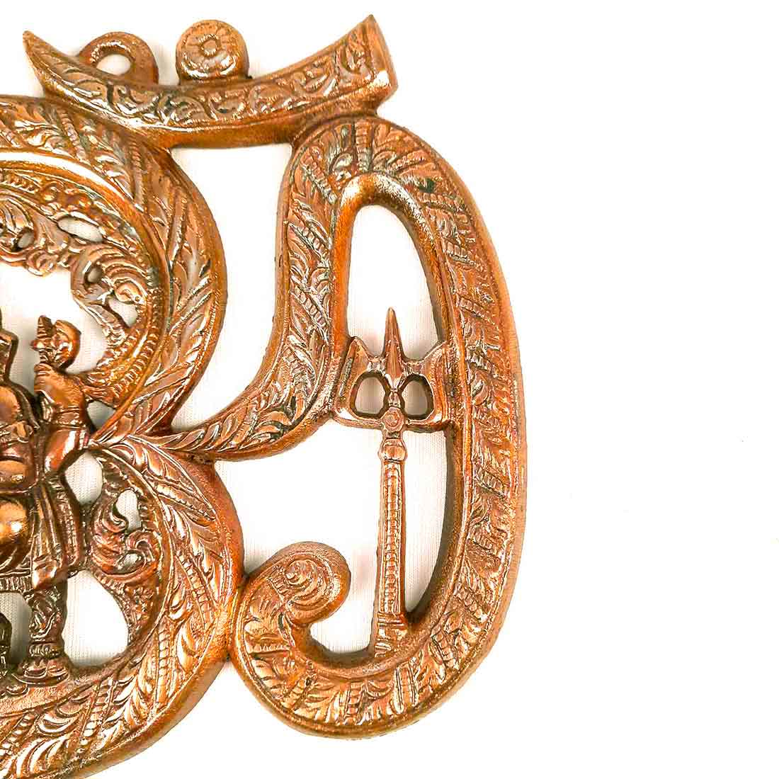 Om Ganesha Wall Hanging - For House Warming Gifts & Entryway Wall Decor - 8 Inch - ApkaMart