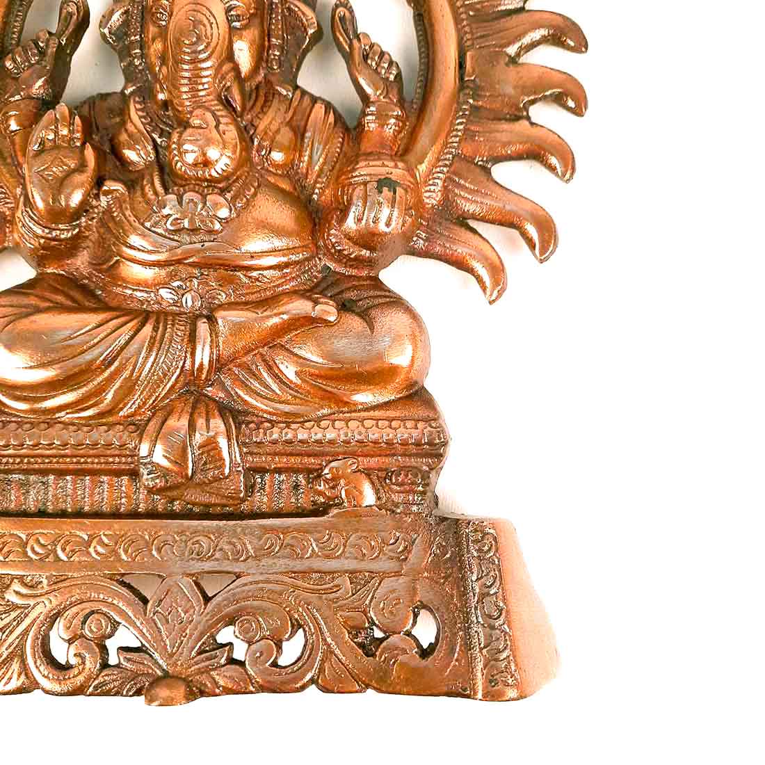 Ganesh Wall Hanging - Wall Decor for Pooja Room & Living Room - 11 inch - ApkaMart