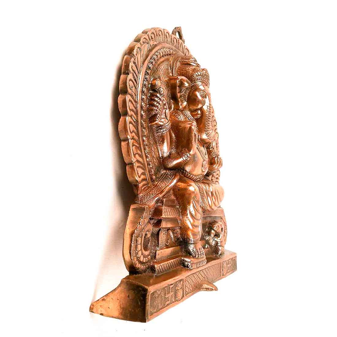 Lord Ganesh Wall Hanging Idol | Ganesha Wall Idol Big Size - for Home, Living Room, Entrance, Main Door | Metal Ganesh Wall Art for Religious & Spiritual Decor | Diwali & Housewarming Gift - 16 Inch