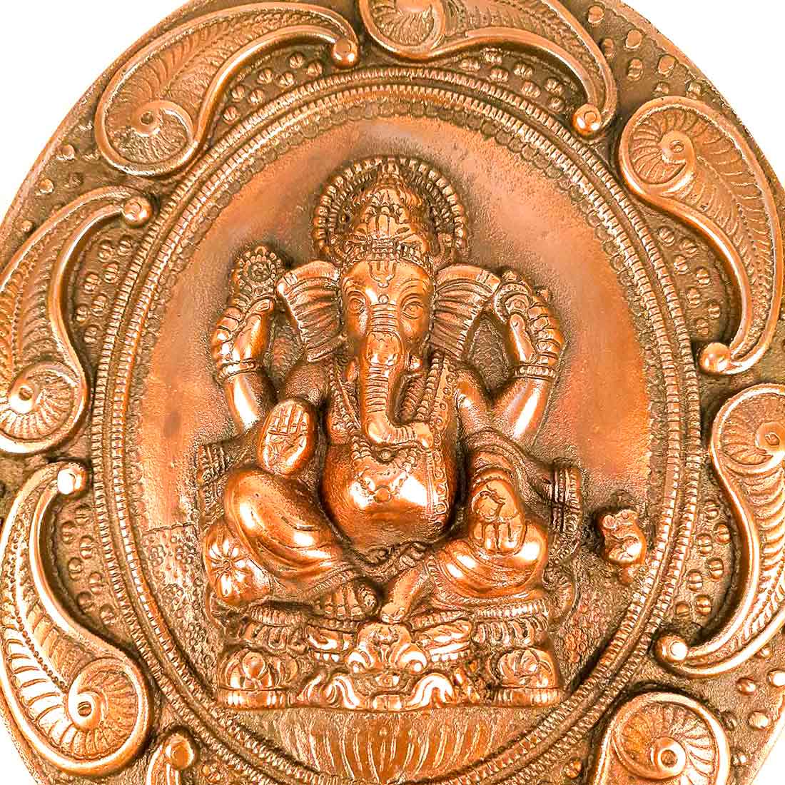 Ganesh Wall Art For Pooja, Temple & Office Decor - 15 Inch - ApkaMart