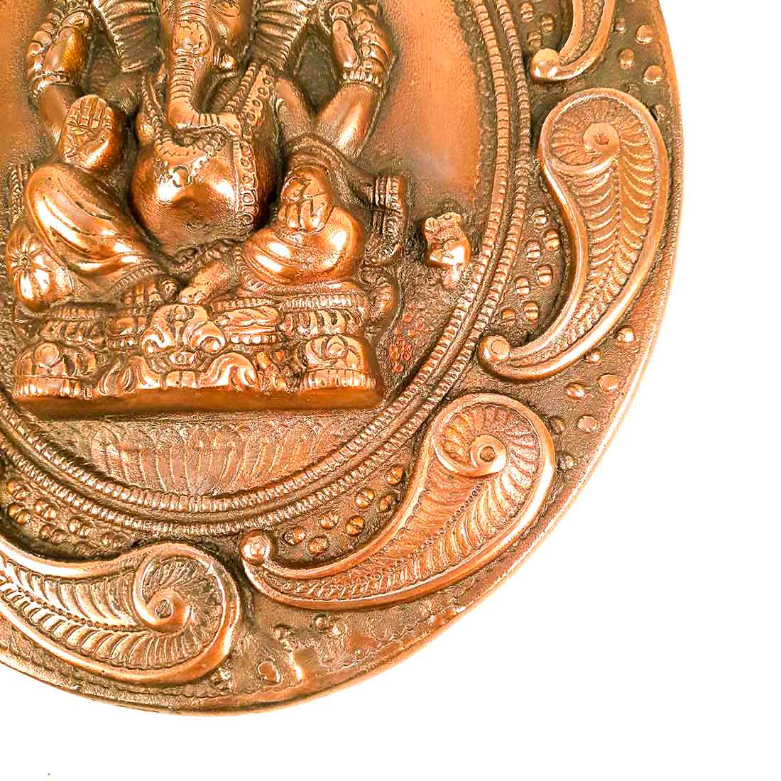 Ganesh Wall Art For Pooja, Temple & Office Decor - 15 Inch - ApkaMart