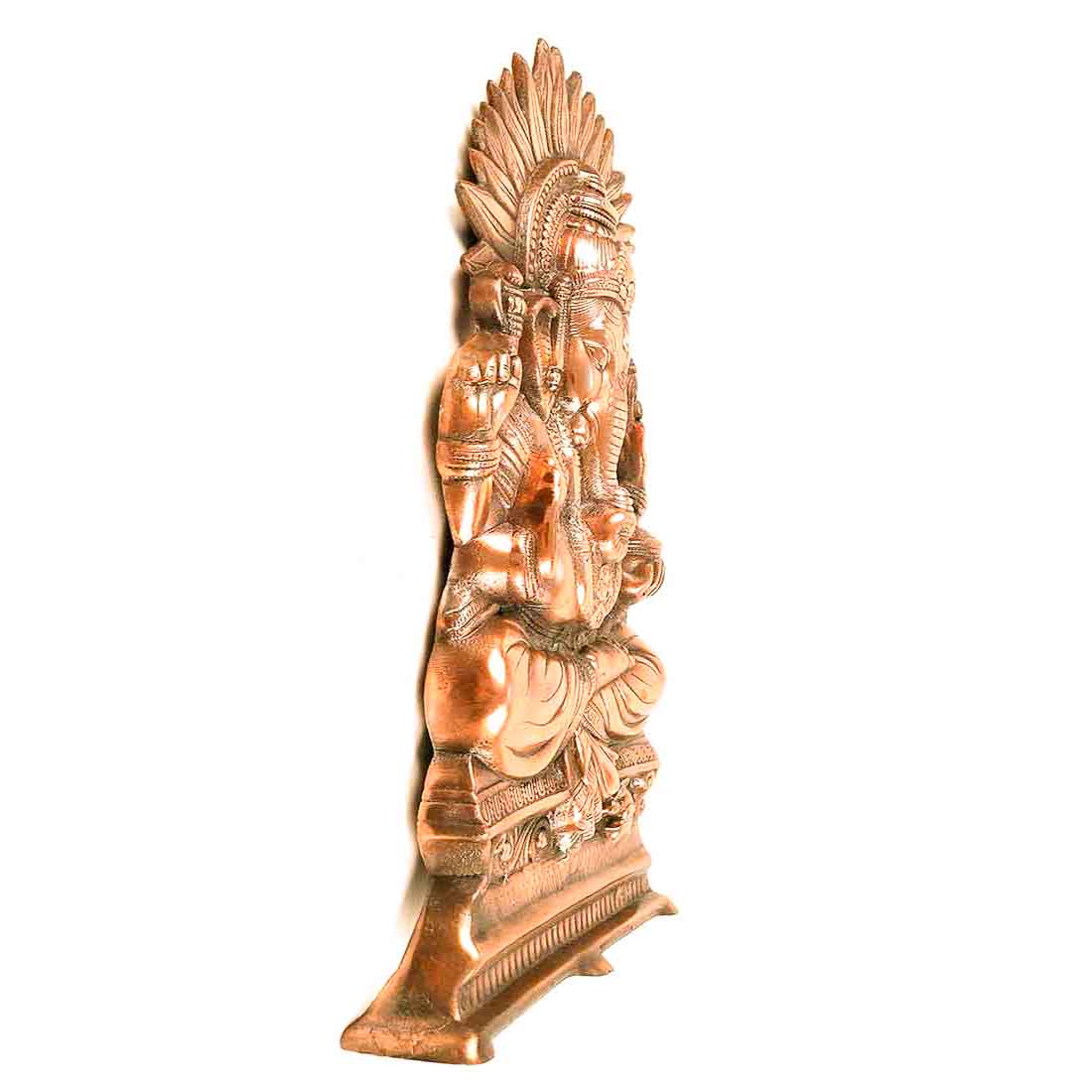 Ganesh Wall Hanging Idol Big | Lord Ganesha Statue Wall Art - For Puja, Home & Main Gate | Religious & Spiritual Decor for Living Room - 23 Inch