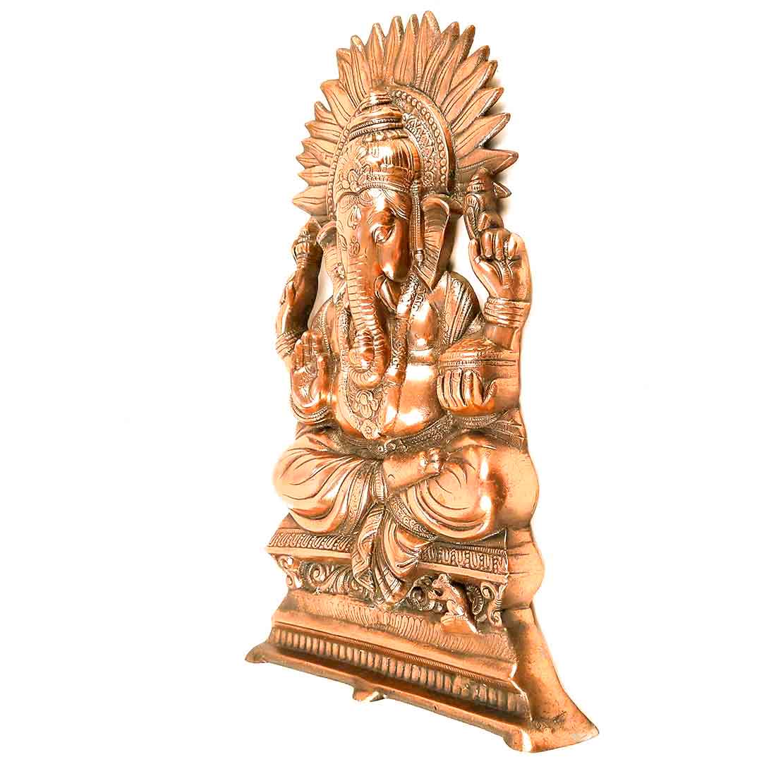 Ganesh Wall Hanging Idol Big | Lord Ganesha Statue Wall Art - For Puja, Home & Main Gate | Religious & Spiritual Decor for Living Room - 23 Inch