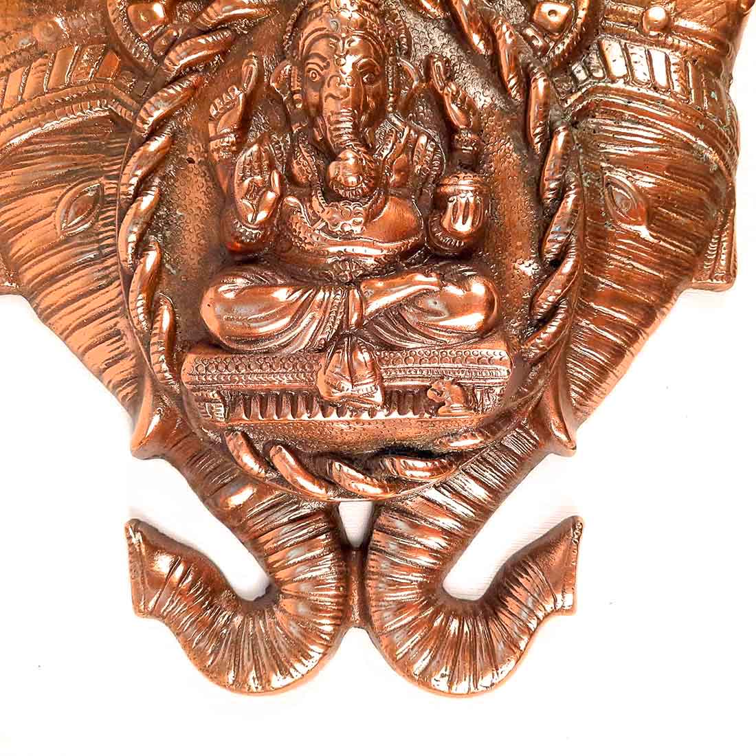 Lord Ganesh Wall Hanging - Metal Wall Decor -13 Inch - ApkaMart