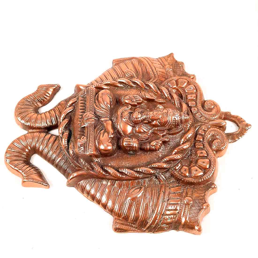 Lord Ganesh Wall Hanging - Metal Wall Decor -13 Inch - ApkaMart