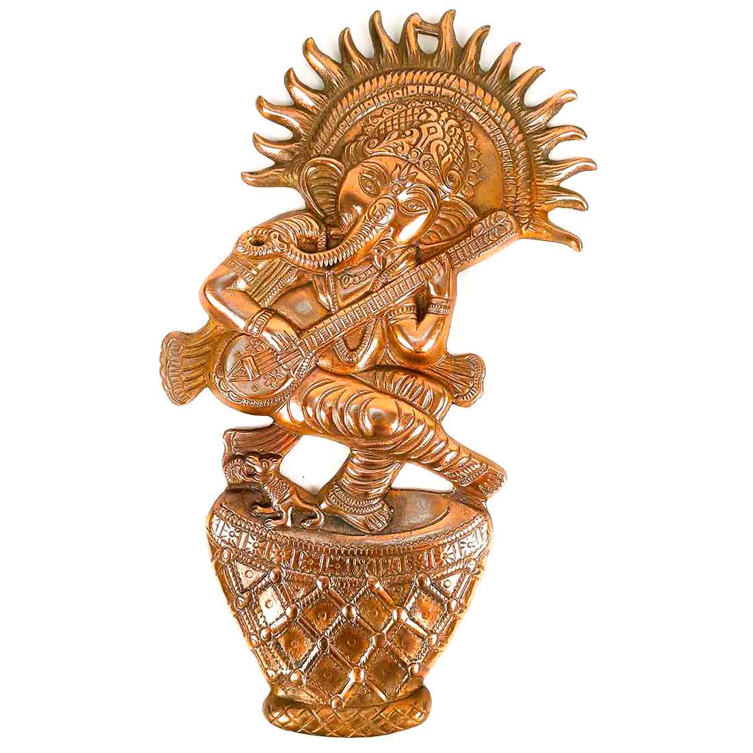 Ganesh Wall Hanging | Wall Decor for Living Room - 17 Inch - ApkaMart