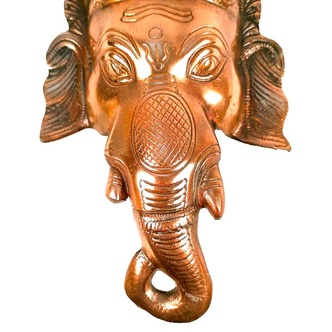 Ganesh Ji Wall Hanging | Ganesha Face Wall Decor -13 Inch - ApkaMart