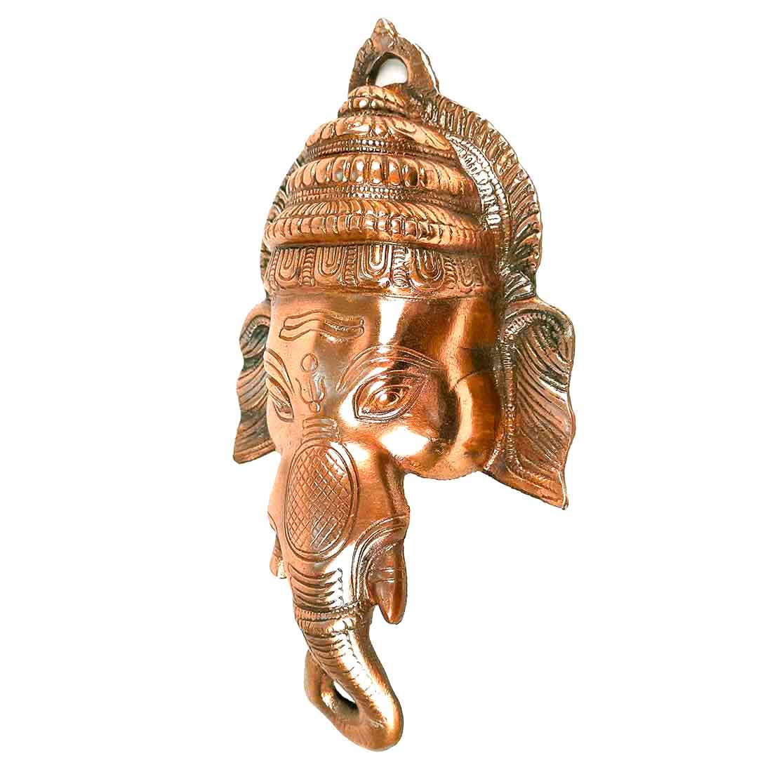 Ganesh Ji Wall Hanging | Ganesha Face Wall Decor -13 Inch - ApkaMart