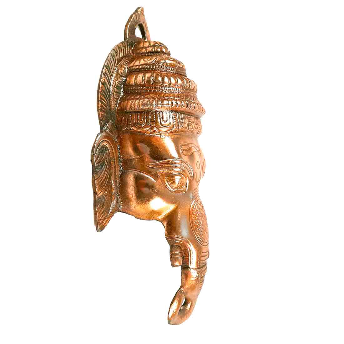 Ganesh Ji Wall Hanging | Ganesha Face Wall Decor -13 Inch - ApkaMart