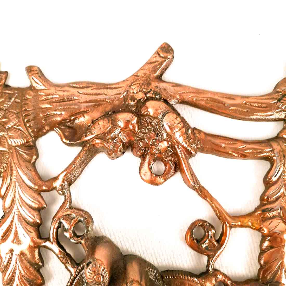 Radha Krishna Murti Wall Hanging | Shri Radhe Krishna Sitting On Jhula Wall Art Statue Idol - for Home, Living Room, Office, Puja , Entrance Decoration & Gifts -18 Inch