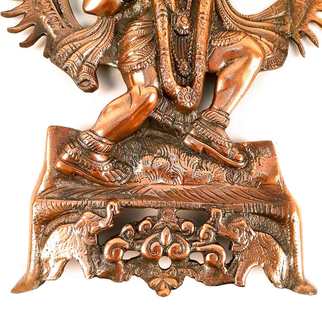 Hanuman ji Wall Hanging | Bajarangbali Wall Art - for Home, Puja, Living Room & Office | Antique Wall Idol for Religious & Spiritual Decor - For Pooja, Temple & Home Decor - 16 inch