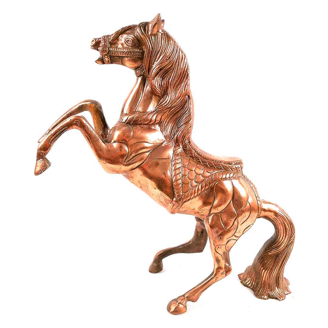 Antique Horse Showpiece - For Table Decor & Gifts - 14 Inch