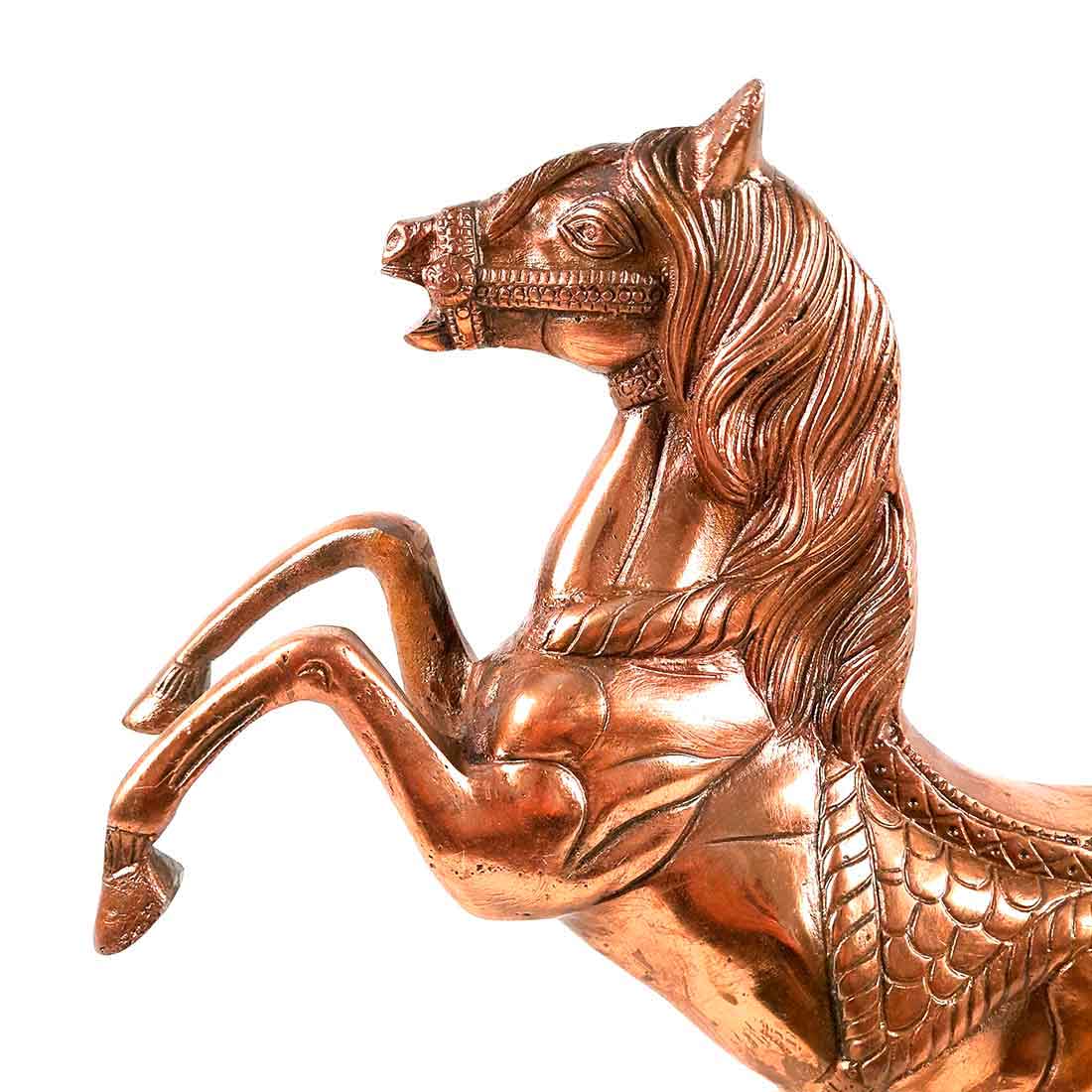 Antique Horse Showpiece - For Table Decor & Gifts - 14 Inch