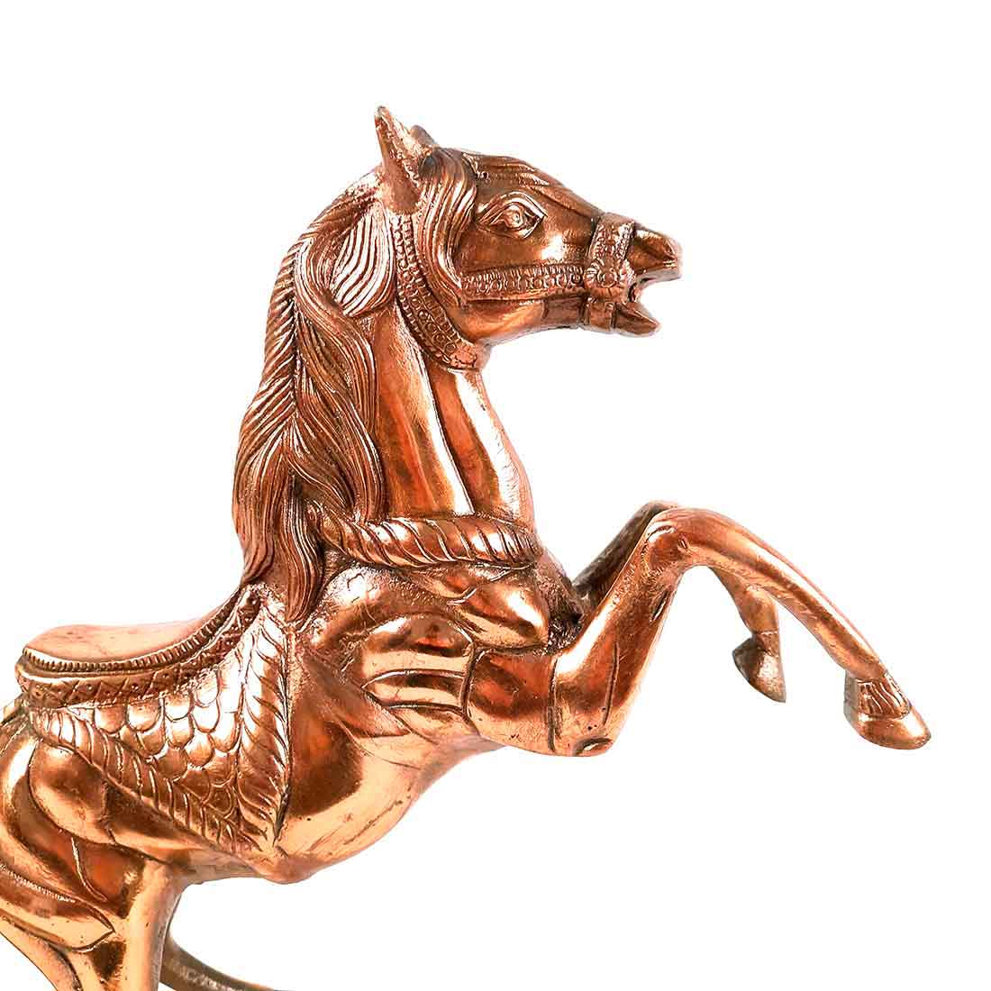 Antique Horse Showpiece - For Table Decor & Gifts - 14 Inch