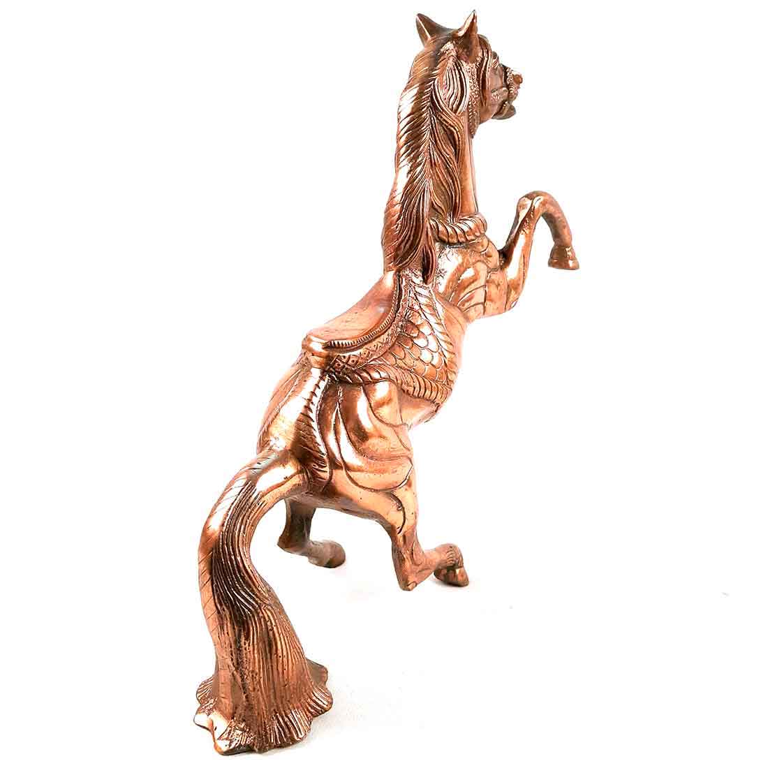 Antique Horse Showpiece - For Table Decor & Gifts - 14 Inch
