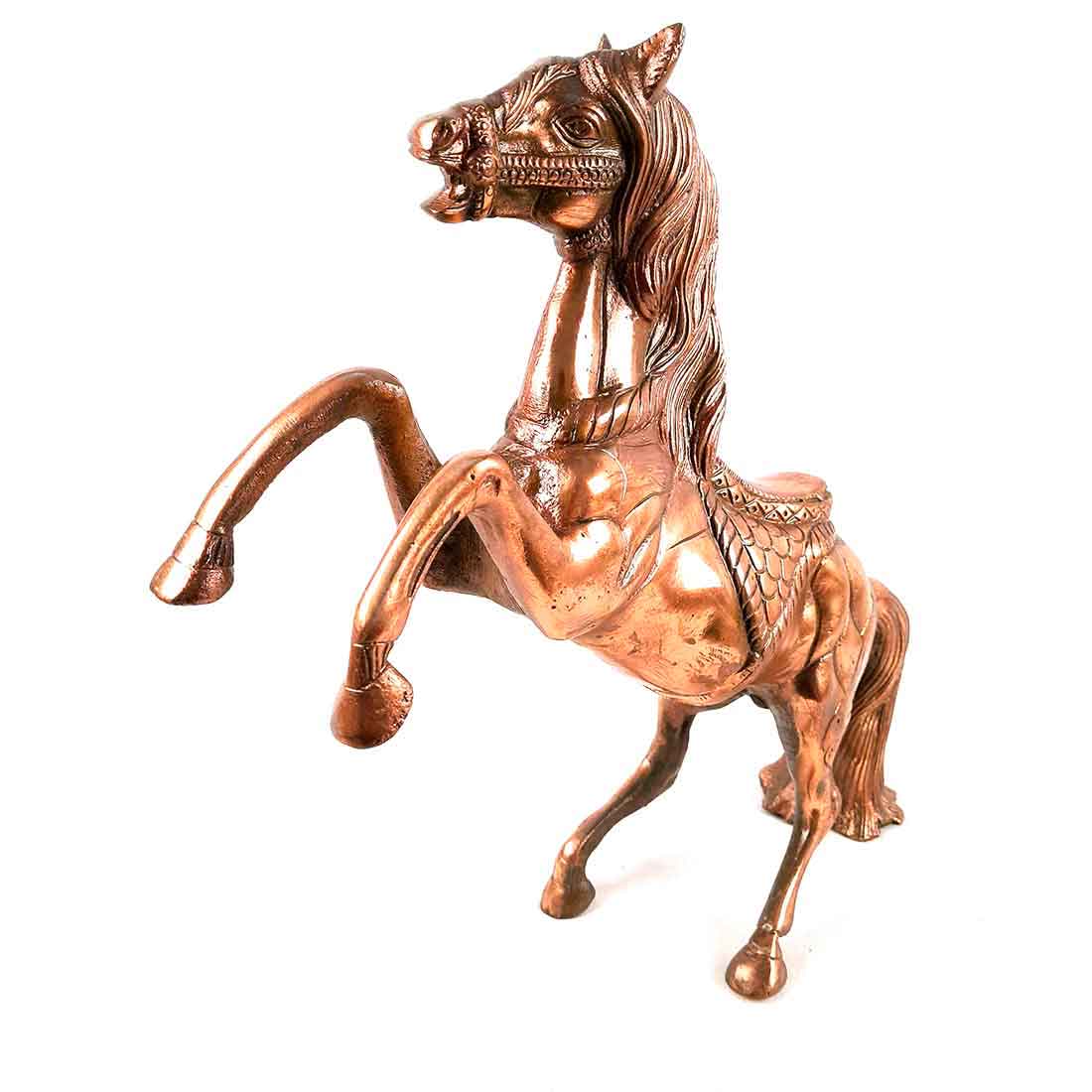 Antique Horse Showpiece - For Table Decor & Gifts - 14 Inch