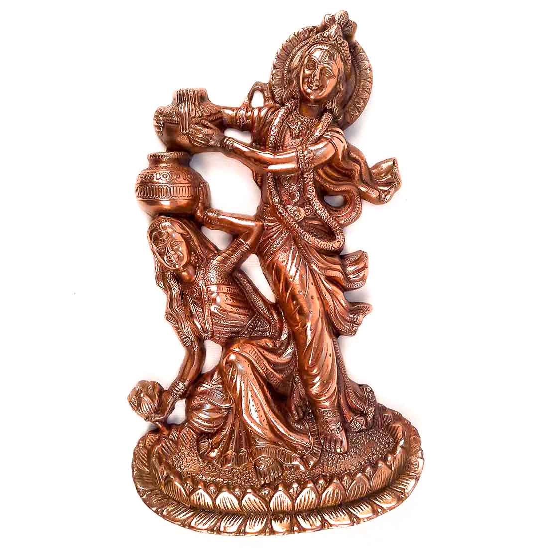 Wall Art Decor Radha Krishna - For Wall Decor & Gifts - 16 Inch - ApkaMart