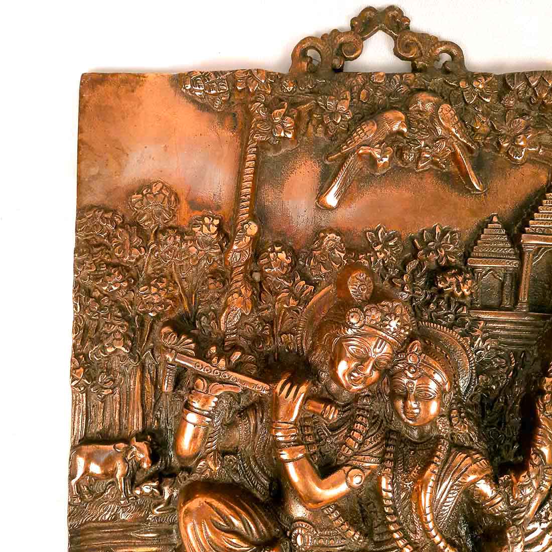 Radha Krishna Wall Hanging - For for Living Room & Gifts - 21 Inch - ApkaMart