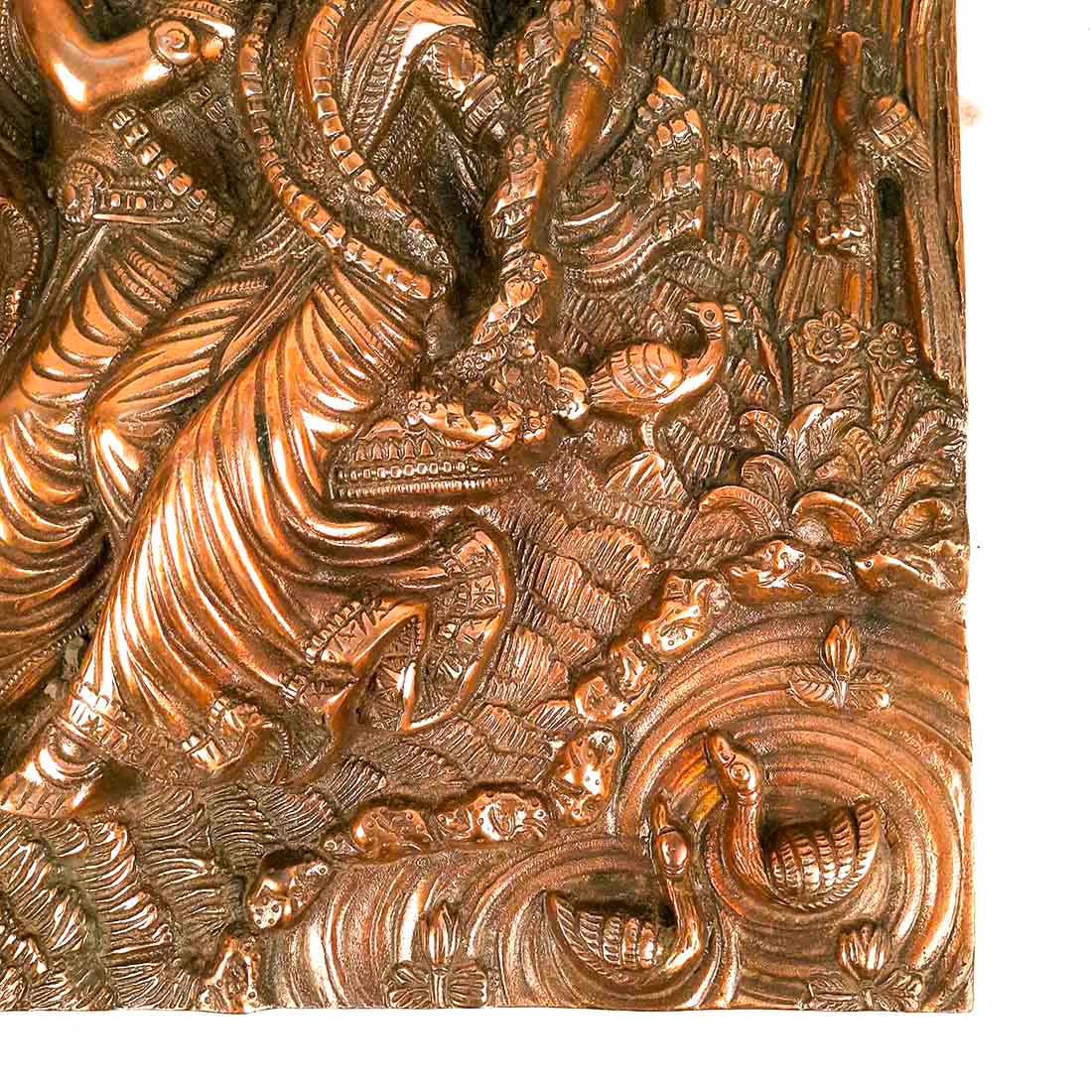 Radha Krishna Wall Hanging - For for Living Room & Gifts - 21 Inch - ApkaMart